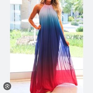 Ombré dress
